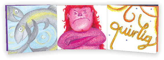 Drei Buchseiten-Vorschau