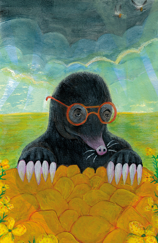 <p><strong>Kinderbuch „Degenmann“</strong> · Coverillustration · Roman von Romana Kornblum<strong> </strong>· <strong>Acryl auf Papier</strong></p>