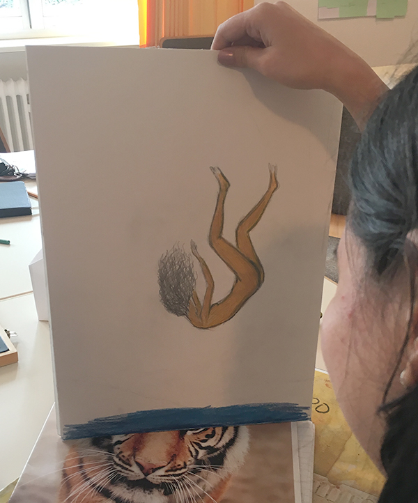 <p>Die <strong>Seele</strong> drückt sich aus im freien Raum</p>