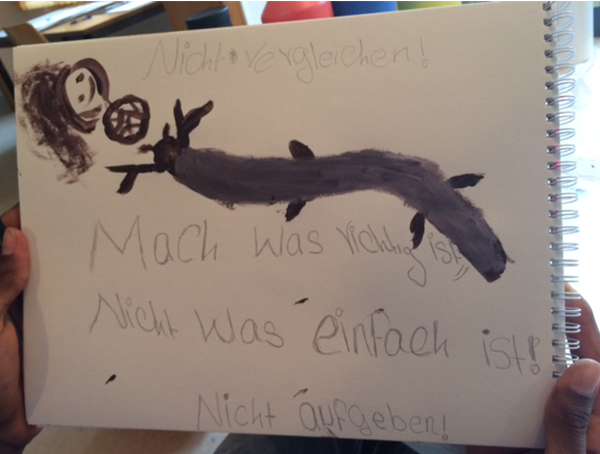 <p><strong>„Mach was richtig ist, nicht was einfach ist!”</strong> – Ein Jugendlicher, der schon durch einiges durch musste …</p>